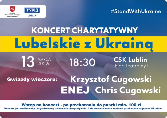 Miniturka artykułu: Koncert charytatywny „Lubelskie z Ukrainą”